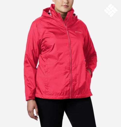 Women's Columbia Switchback III Jackets Red | Plus Size CA-J31A4